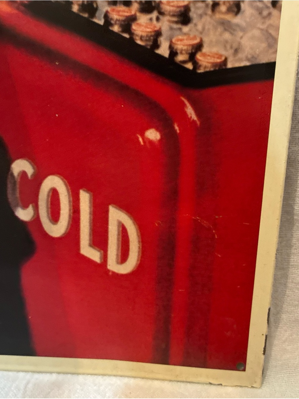 Vintage Coca-Cola Santa Christmas Holiday Art Print Metal Sign 1991 - Picture 6 of 7